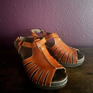 Dansko heeled sandals brown size 40 (9)